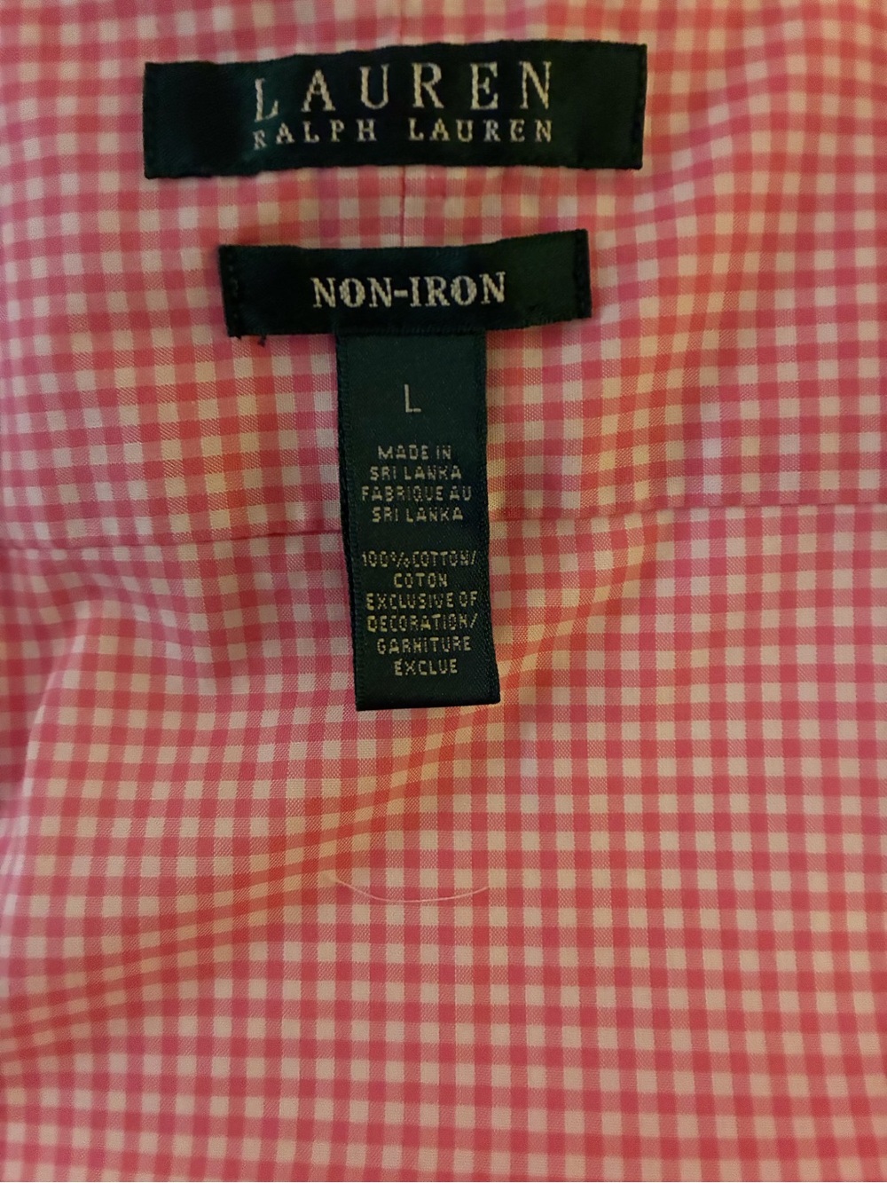 Ralph Lauren Chaps Ruffled Collared Up-Cycled “Girly” shirt. - Picture 3 of 7